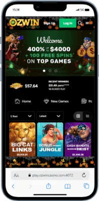 Ozwin mobile casino unleash gaming anywhere anytime Ozwin mobile casino